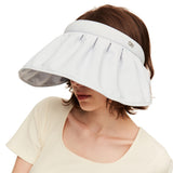 Sun Protection Wide Brim Foldable Hats Roll-Up Headband Visor UPF 50+