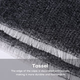 US Stock Shawl Warps for Women Open Front Poncho Cape Scarf Warm Blanket