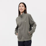 Unisex Soft Shell Outdoor Jacket Stand Collar Oversized Lightweight Full-Zip Casual Coat