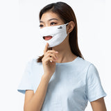 Sunscreen Mask Mouth-Opened UV Protection UPF 50+ Face Cover