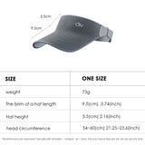 Sports Sun Visor UV Protection UPF2000+, Memory-Curved Brim for Tennis, Golf & Outdoor Activities