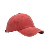 US Stock Washed Plain Baseball Cap Retro Adjustable Size Dad Hats
