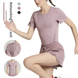 Women's Outfits Casual Short Sleeve Tracksuits