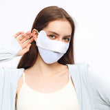 US Stock Sunscreen Face Mask UPF50+ Breathable Anti-UV Cover