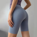 US Stock Women's Workout Shorts High Waist Yoga Short Pants