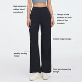 Women's Sun Protection Wide-Leg Pants UPF 400+ Anti-Wrinkle Comfort Trousers