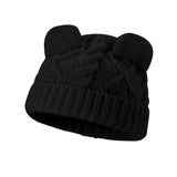 US Stock Women's Winter Heated Knit Hat