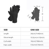 Men's Workout Touchscreen Gloves UPF 50+ Sun Protection Gloves