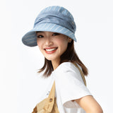 Women's Wide Brim Sun Hat UV Protection UPF 50+