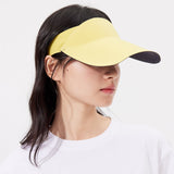 US Stock Sun Visor Hat Unisex Adjustable Sun Protection Golf Cap UPF50+
