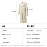 Women's Long Shirt Cover-Up Sun-Protective UPF 2000+ Pleated Design Beachwear