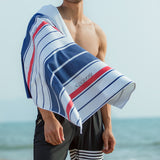 Pattern Beach Towel Oversized 128x80cm Sand Free Quick Dry Towel Sun Protection  UPF 50+ Pool Bathrobe Surf Poncho