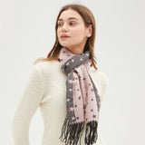 Women's Warm Scarf Cozy Shawl Soft Long Wrap for Fall Winter