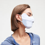 Sunscreen Face Cover 3D Patchwork UPF2000+ Protection Mask