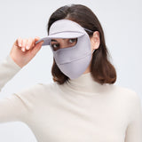 Full-Face Winter Face Cover Built-in Visor Cap Windproof Breathable Cold-Weather Protection