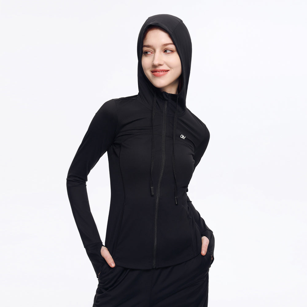 Women's Breathable Jacket UPF 50+ Long Sleeve Sun Protection Coat Tops