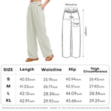 Sun Protection Wide-Leg Pants – UPF 2000+ Cooling Linen-Blend Fabric