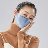 Stylish Winter Warm Face Cover with Chain Facemask for Women