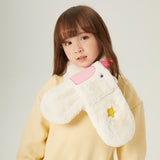 Kids Plush Wrap Neck Warmer Winter Scarf Winter Ski Scarves Collar for Girls Boys