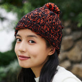 US Stock Unisex Warm Soft Knitted Beanie Cap Stretch Skull Hat