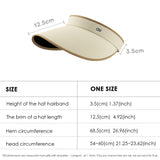 Foldable Sun Visor Hat Roll Up Cap – 270° UV Protection UPF2000+