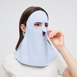 Women's Sunscreen Face Cover Facekini Neck Protection Mask UPF50+