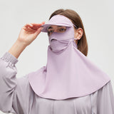 Multi-Function Sun Protection Face Shield with Cap Visor UPF50+