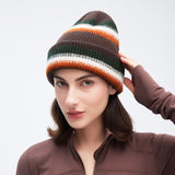 Reversible Warm Beanie Knit Skull Cap Double-Sided Wear Hat