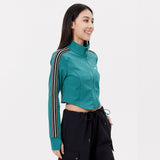Women's High Waist Coat Sun Protection Long Sleeve Outfits Tops UPF 50+