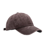 US Stock Washed Plain Baseball Cap Retro Adjustable Size Dad Hats