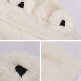 3-in-1 Multi-Functional Cute Animal Hat with Scarf and Mitten Combo