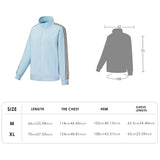 Soft Shell Jacket Stand Collar Oversized Full-Zip Casual Coat for Men Women