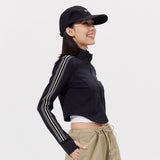 Women's High Waist Coat Sun Protection Long Sleeve Outfits Tops UPF 50+