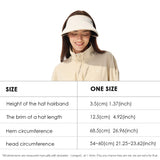 Foldable Sun Visor Hat Roll Up Cap – 270° UV Protection UPF2000+