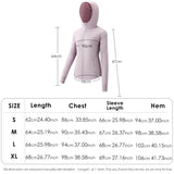 Women's Slim Jacket UPF 50+ Anti-UV Hoodie Coat Cooling Tops