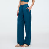 Women's Loose Cooling Pants Wide Leg Trousers UPF50+ Vacation Outfits