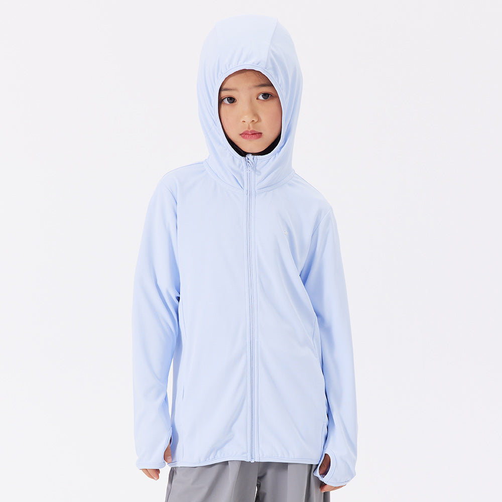 Kid's Sun Protection Hoodie with Pockets for Boys Girls UPF 50+ Jackets