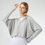 US Stock Women's Sun Protection Cloak Coats UPF50+