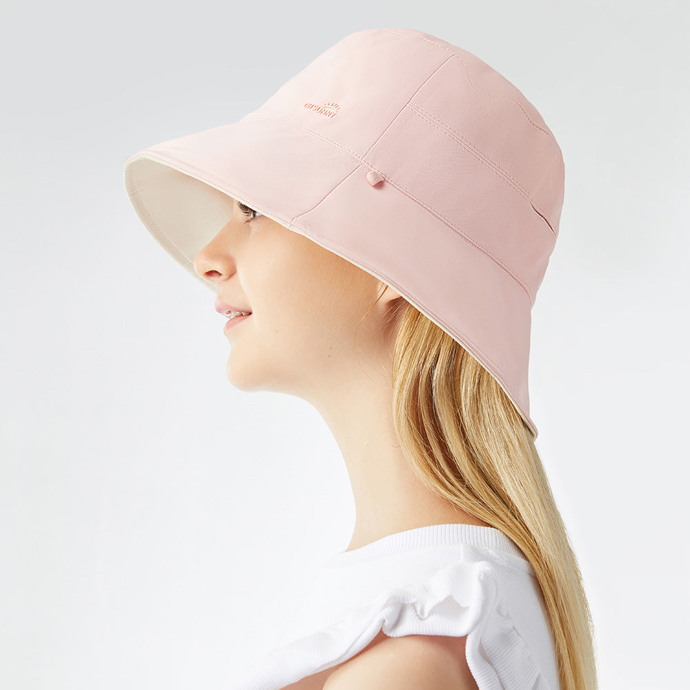 Women's Dual-Sided Bucket Hat UPF 50+ Packable Travel Sun Hat