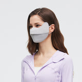 Sunscreen Face Cover Mouth-Opened UPF 50+ Breathable Outdoor Mask