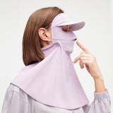 Multi-Function Sun Protection Face Shield with Cap Visor UPF50+