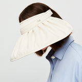 US Stock Large Brim Foldable Sun Visor for Women UPF50+ UV Protection Shell Caps