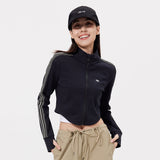 Women's High Waist Coat Sun Protection Long Sleeve Outfits Tops UPF 50+