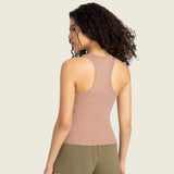 US Stock Women's Workout Tank Tops Sleeveless Racerback Athletic Yoga Shirts
