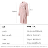 Women's Long Shirt Cover-Up Sun-Protective UPF 2000+ Pleated Design Beachwear