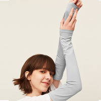 US Stock Sun Protection Sleeves Summer Anti-UV Arm Guards Sleeves UPF 50+