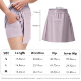 Women's Skorts with Pocket Shorts Skirts UPF 50+
