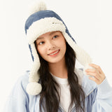 Winter Plush Bomber Hats with Earflaps Full Hood Ushanka Russian Hat