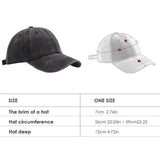 US Stock Washed Plain Baseball Cap Retro Adjustable Size Dad Hats