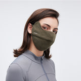 3D Winter Warm Face Cover with Nose Opened Breathable Balaclava